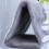 Parrot Plush Hammock Grey Warm Pet Bed with Double Hooks for Hanging 2