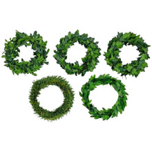 5-Style Mini Leaf Garland, 16 FT Ivy Vine for 1:6 Dollhouse, Fairy Crowns & Christmas Decor – Compatible with Mini Wreath Making