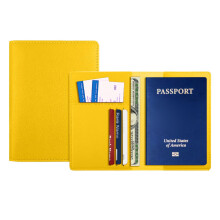 Xoxingysm Home Textile Storage "Stylish Leather Passport Wallet Available in Nine Gorgeous Colors for Seeking Functionality and Fashion"