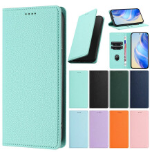 Leather Wallet Phone Case with Card Holder, Compatible with iPhone 13 Pro Max, 13 Mini, 12 Pro Max, 12 Pro, 12 Mini, 11 Pro Max, XS Max, XR, 6/7/8,