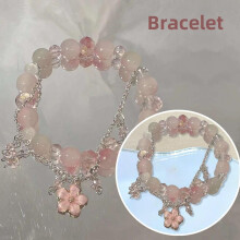 Purple Star & Moon Butterfly Beaded Bracelet – Compatible with SSKFHGI, Luxury Couple Gift for Her