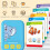 Double Sided Interactive Learning Cards For Toddler Cognitive Development Toy With Russian English Educational Games 5
