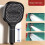 13CM Large Panel Shower Head 3 Modes Shower Replacement Universal-Black 1