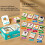 Double Sided Interactive Learning Cards For Toddler Cognitive Development Toy With Russian English Educational Games 6