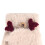 Beige Plush Fingerless Gloves with Cartoon Pattern 6