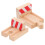 Railway Train Track Train Wood 2Pcs 3