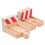 Railway Train Track Train Wood 2Pcs 4