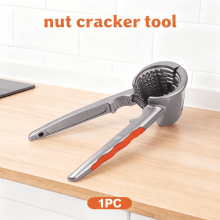 Heavy Duty Nutcracker for Walnuts, Pecans, Chestnuts, Hazelnuts, Almonds & More – Alloy Construction, Non-Slip Handle, Easy to Use
