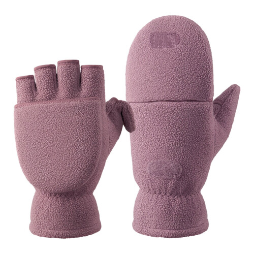 Winter Fingerless Gloves Convertible Thermal Windproof L 1