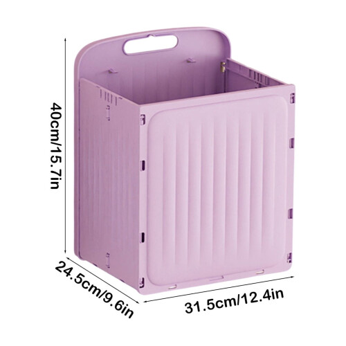 Wall-Mounted Foldable Storage Box – Large-Capacity Bin for Clothes, Toys & Wardrobe Organization 2