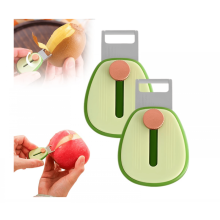 Pocket Fruit Peeler, Portable Hidden Kitchen Vegetable Orange Carrot Peeler