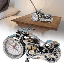 Motorcycle-Shaped Alarm Clock - Unique Design, Loud Alarm, Compact Size - Ideal for Motorcycle Enthusiasts & Stylish Bedrooms A