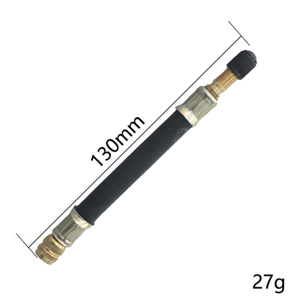 100/130/150/180/210Mm Copper Tire Valve Stem Extension Adapter Pole Rubber Hose 130Mm 9327961830028