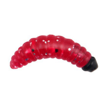 (Dark Red, 1pc) Soft Fishing Lures for Bass, Trout, Crappie, Pike