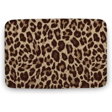 Tapis de porte antidérapant motif léopard classique – 40 x 60 cm, intérieur/extérieur, pour la cuisine, la salle de bain, la chambre, le salon