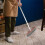 Telescoping Broom Soft Bristle Coffee Wooden Rv Home Use Durable 7