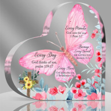 In Stock New Valentine's Day Love Transparent Acrylic Mother's Day Father's Day Table Decorations Ornaments