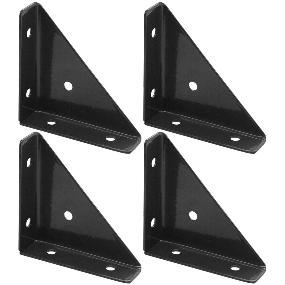 4Pcs Triangular Corner Brace Heavy Duty Angle Brackets Corner Braces Joint Angle Braces 9193271187899
