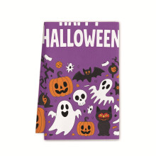 Halloween holiday gift towels, kitchen cloths, Reusable Kitchen Dishcloths - Ultra Absorbent Dish Towels for Washing Dishes 26*17.7 inch /10 PCS