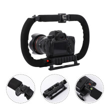 Phone Stabilizer Folding Video Rig 35x22cm Black