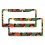 Italian Noodles License Plate Frame Aluminum 2-Pack 1