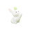 Easter Mini Bunny Figurines Resin 2 pcs 1
