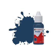 Humbrol No.104 Oxford Blue Matt Acrylic Paint 14ml DB0104