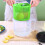 Manual Vegetable Dehydrator,Fruit Drain Basket Salad Dryer Spinner,Hand Crank Drying Tool,Kitchen Home Accessory,Easy Use 8
