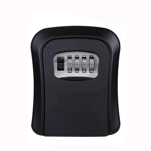 Plastic4Digit Combination Key Lock Box Wall Mount Cases Storage Safe A8B2
