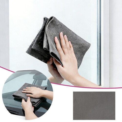 Microfiber Cleaning Cloth Thickened Streak-Free Reusable