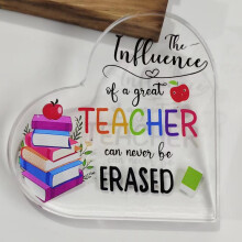 In Stock New Valentine's Day Love Transparent Acrylic Mother's Day Father's Day Table Decorations Ornaments