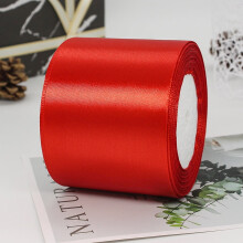 3" Width x 25 Yards Satin Ribbon for Crafts, Gift Wrapping, Flower Bouquet, Baby Shower, Birthday, Wedding and Festival Decor, 51 Colors
