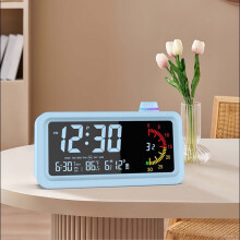 60-Minute Visual Timer for Kids, Pomodoro Timer, Rechargeable Alarm Clock, Double Display, LCD Time Reminder, Time Management Gifts for Kids