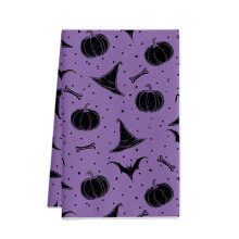 Halloween holiday gift towels, kitchen cloths, Reusable Kitchen Dishcloths - Ultra Absorbent Dish Towels for Washing Dishes 26*17.7 inch /10 PCS