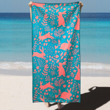 Double-Sided Velvet Microfiber Beach Towel Adult
