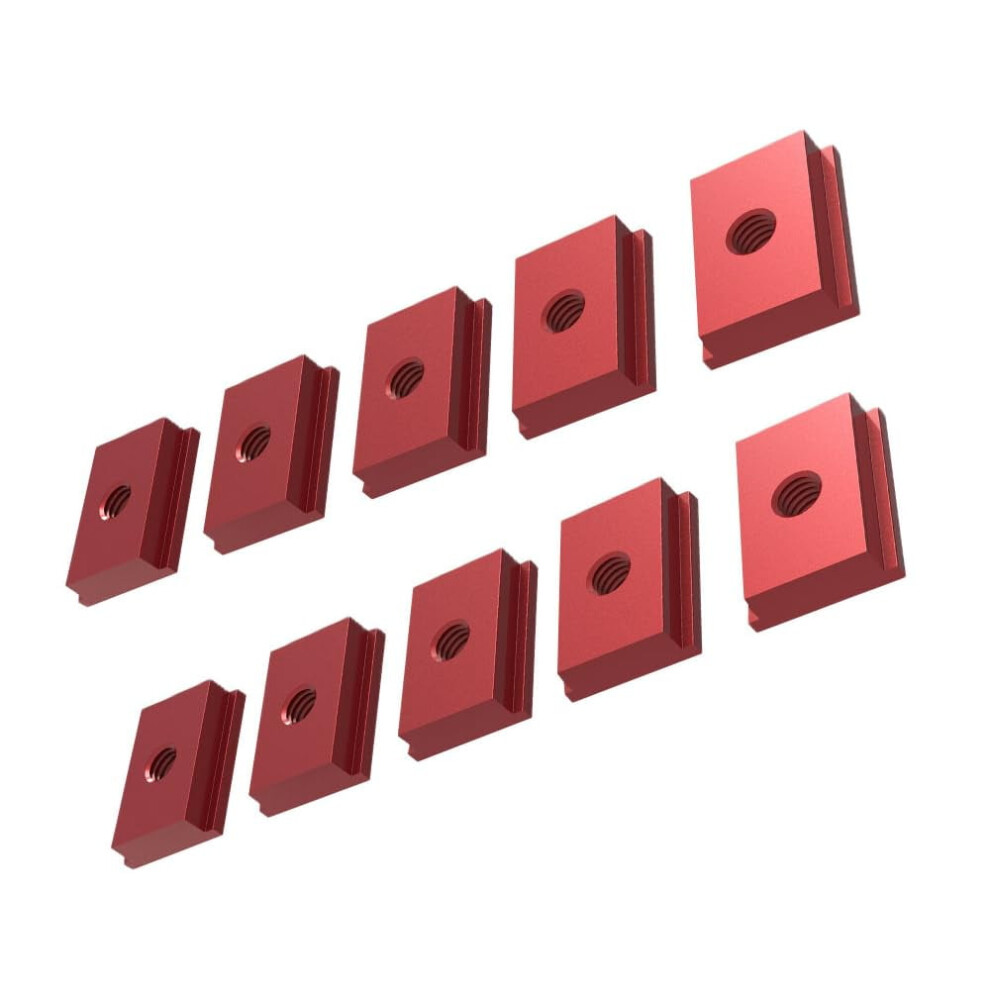 10Pcs M6/ M8 T Slot Nut T-Track Sliding Nut For Woodworking Tool Slot Fastener 9152228690318