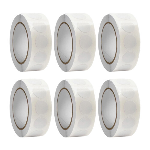 Red Round Dot Sticker for File Sorting and Inventory