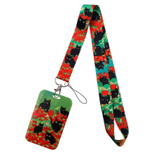 Scratch Resistant Clear Badges Holder with Adorable Pattern for Teens and Adult Card Protector