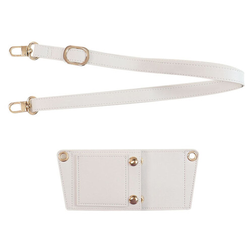 Tumbler Carrier with Adjustable Strap & PU Leather