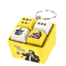 Glowing Voice Toy Keyboard Stress Relief Fun Sound Button Keychain Toy Lot P6