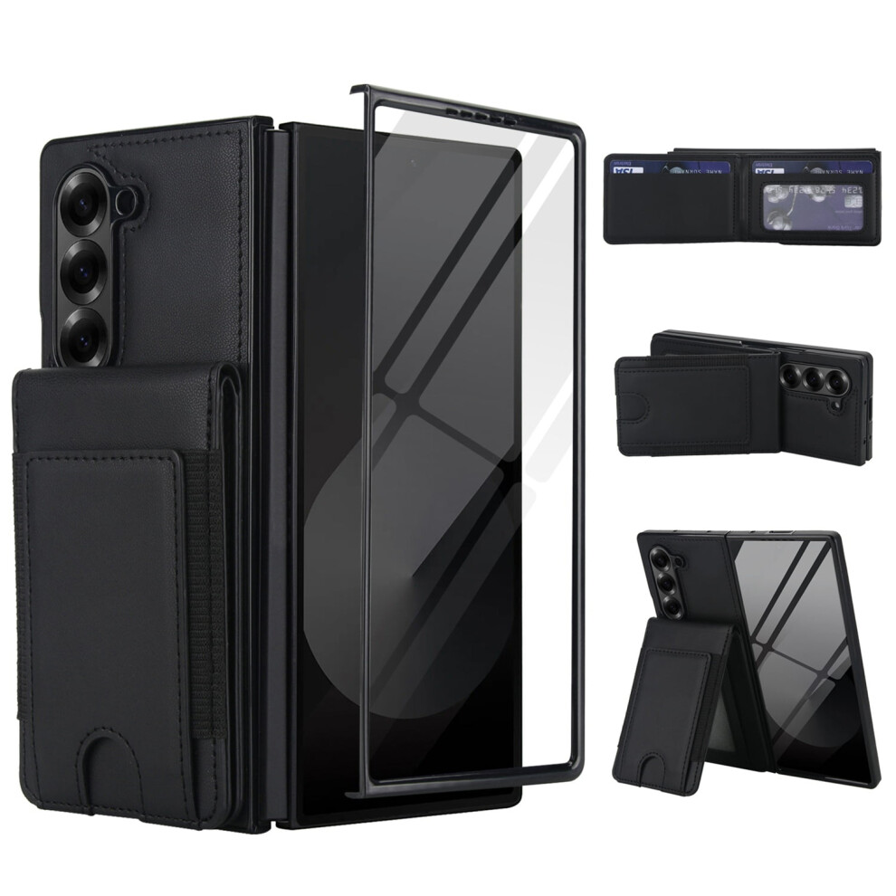 Samsung Galaxy Z Fold Leather Wallet Case 9043876495724