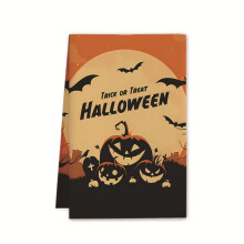 Halloween holiday gift towels, kitchen cloths, Reusable Kitchen Dishcloths - Ultra Absorbent Dish Towels for Washing Dishes 26*17.7 inch /10 PCS
