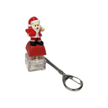 Cartoon Santa and Snowman Christmas Keyboard Relief Stress