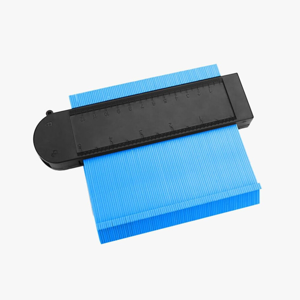 Widened Profile Gauge With Lock For Precise Contour Measurement - Duplicator Tool For Tiling, Laminate, And Wood Marking 9152228689749