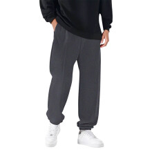 Pantalones deportivos de invierno para hombre, suaves, cálidos, de corte relajado, 1 par.