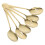 Food Serving Spoons Serving Spoon Golden 6Pcs 1