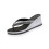 Women's Rhinestone Wedge Sandals Open-Toe Platform Thong 1