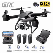 (Weiyi-EC)--Professional Drone 6K HD Dual Camera Wifi FPV Portable RC Quadcopter 2 BATTERY,Drones Suitable For Adults & Beginners.--(ik6352;51.,][\)