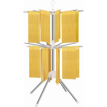 Pasta Drying Rack, Large Pasta Rack with 20 Arms, Pasta Drying Rack Collapsible for Homemade Fresh Spaghetti