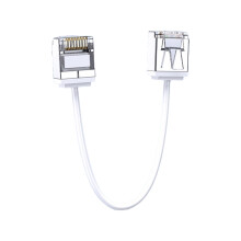 Ethernet Extension Cable 10Gbps Cat6A Ethernet Networking Cord Adapter Transmission Short Connector For PC Extender Cable